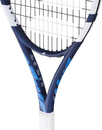 Тенісний корт Babolat Drive Junior – блакитно-червоний, 230 г, для хлопчиків 9-11 років