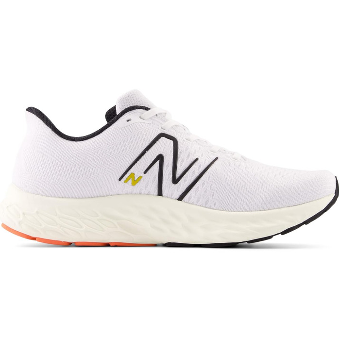 Кросівки New Balance Fresh Foam X Evoz V3 для чоловіків, 44 EU, широка колодка, білий, ангора, чорний