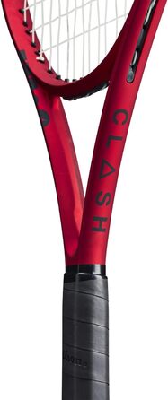 Тенісна ракетка Wilson Clash 100UL v2.0, карбон, баланс у рукоятці, 281 г, довжина 68,6 см, розмір ручки 0