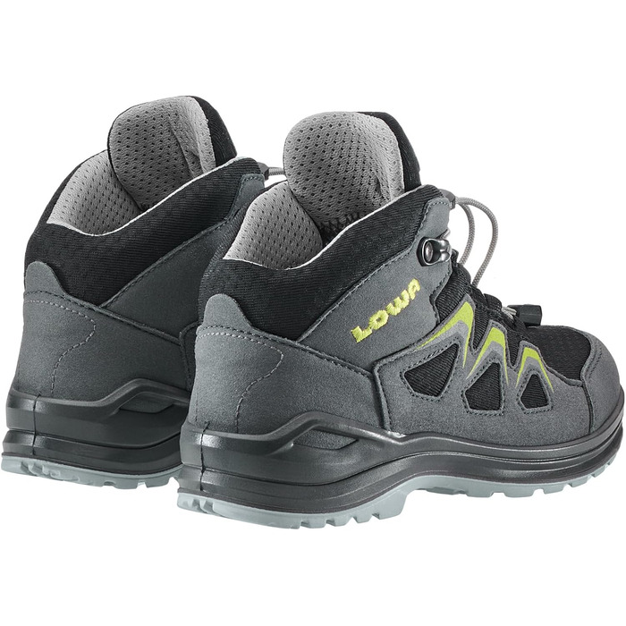 Черевики LOWA Innox EVO GTX QC JR - дитячі, водонепроникні, 23 EU, графіт/авокадо