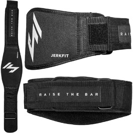 JerkFit RTB Неопреновий пояс для важкої атлетики – Пояс для чоловіків і жінок для пауерліфтингу, присідань, силових тренувань та бодібілдингу