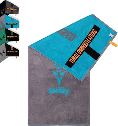 Спортивне рушник Skilly FBT120 для фітнесу (120x50 см) з антиковзаючою поверхнею, сертифікат Öko-Tex