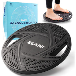 ELANI Балансборд для дорослих та дітей | Фізіотерапія, тренування координації та глибоких м'язів | ELANI