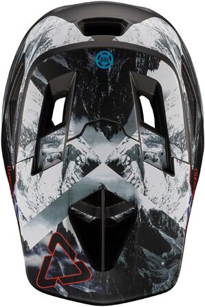 Шолом Leatt MTB Gravity 4.0 V23 Alpine M (57-58 см) – велосипедний, для даунхілу, захисний