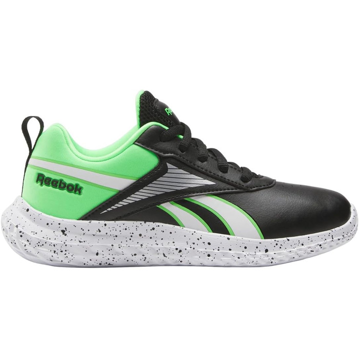 Дитячі кросівки Reebok Rush Runner 5 - чорний, салатовий, білий (34.5 EU)