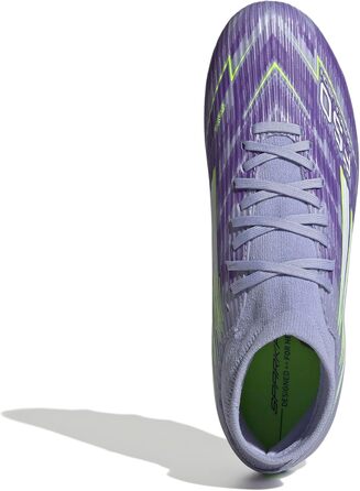 Жіночі футбольні бутси adidas F50 Sparkfusion League Firm Ground, Violet Tone/Lucid Lemon/Purple Rush, розмір 36 EU