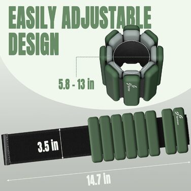 Набір обтяжувачів для ніг Sportneer 2 шт. (0,5 кг та 1 кг) для йоги, танців, аеробіки, чоловічий/жіночий