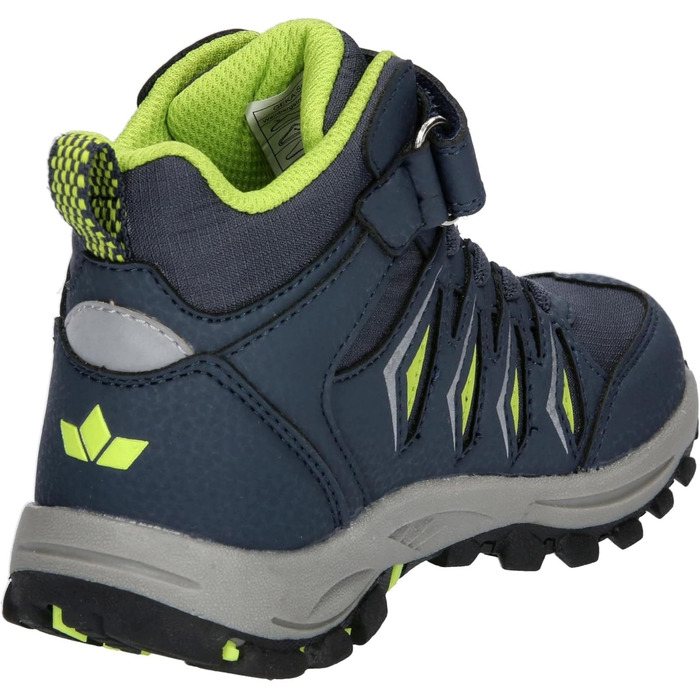 Дитячі черевики Lico для трекінгу та прогулянок, 39 EU, блакитно-лимонні