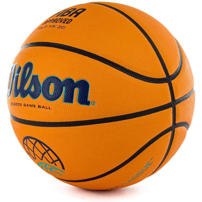 Баскетбольний м’яч WILSON Evo Nxt Champions League, розмір 7, офіційний ігровий м’яч Ліги чемпіонів