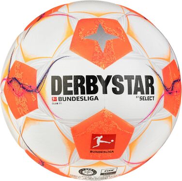 Набір для пінг-понгу Derbystar Bundesliga Club: стіл, ракетки, м'ячики (білий/помаранчевий)