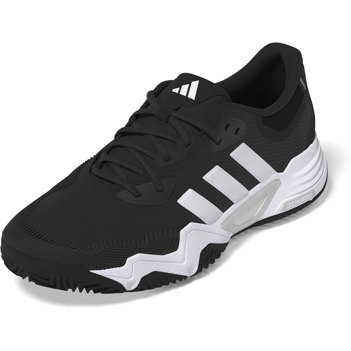 Тенісні кросівки adidas Solematch Control 2 Clay для ґрунту, чорний, білий, розмір 44 2/3 EU