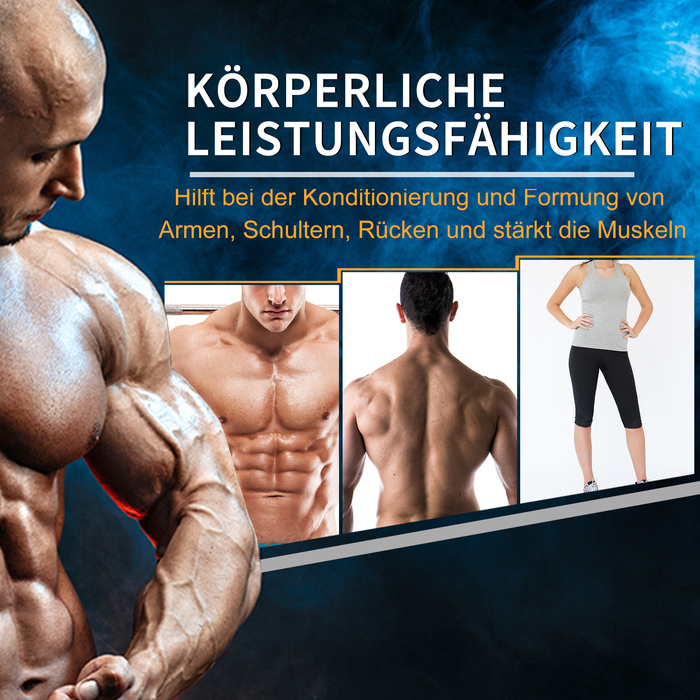 HOMCOM Набір гантелей у формі шестикутника, 2 шт. Гантелі з рифленим руків'ям, набір штанг з чавуну, 2 x 4 кг, гантелі для чоловіків та жінок, для дому, спортзалу, силових тренувань