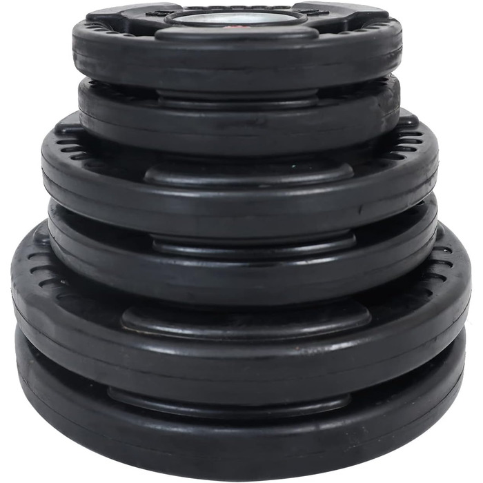 Гумова олімпійська гиря Signature Fitness 15,9 кг, чавун, 5,1 см, для силових тренувань і важкої атлетики