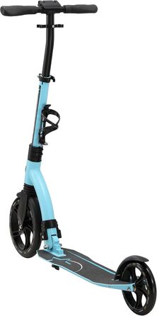 Самокат дитячий та дорослий STAR SCOOTER алюмінієвий, колеса 230мм, блакитний