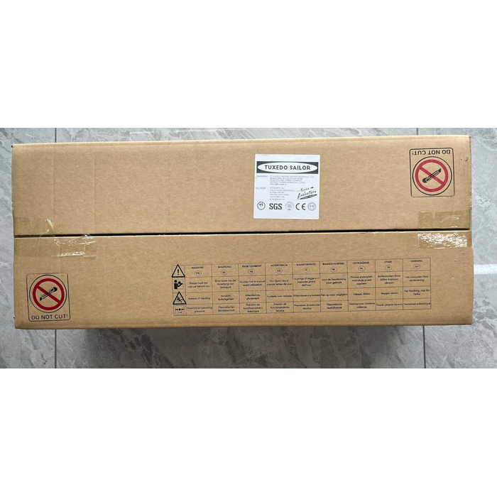 Гімнастичний мат Tuxedo Sailor Air Matte 10 см, надувний, з електричною помпою, для дому, спортзалу, йоги, пляжу, рожевий, 1 м