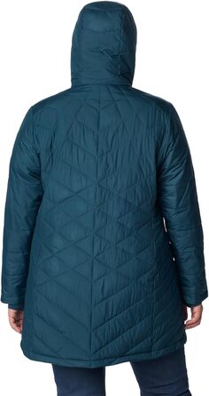 Жіноча зимова подовжена куртка з капюшоном Columbia First Generation Heavenly Long Hooded Jacket, колір Night Wave, розмір S
