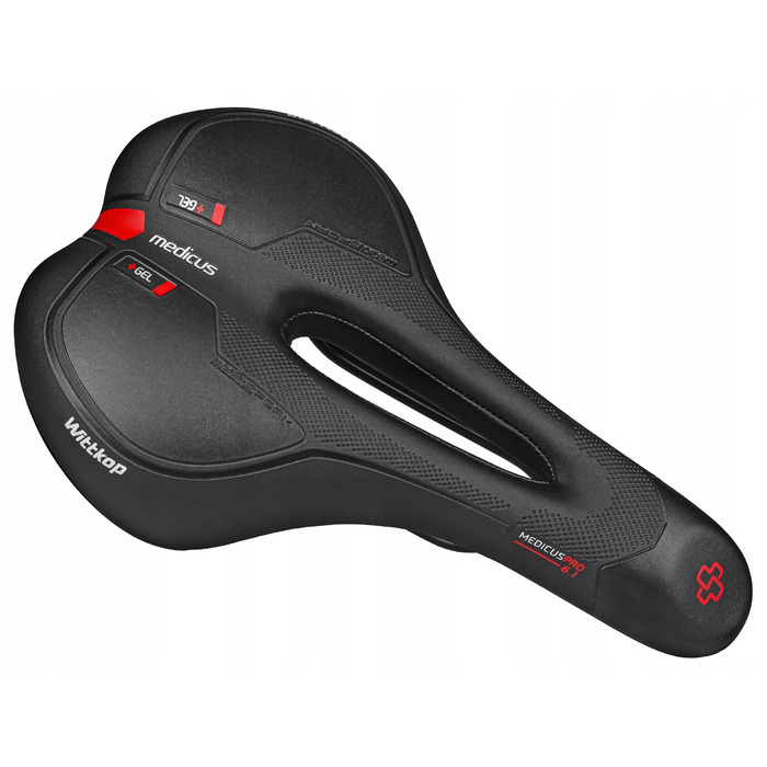 Велосипедне сідло Wittkop Medicus Pro 6.1 GEL Trekking чоловіче