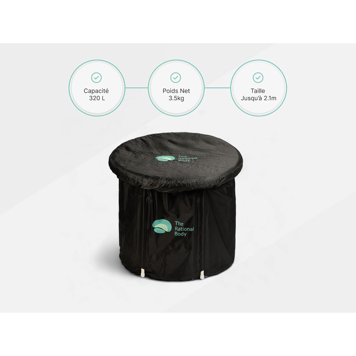 Льодяна ванна для відновлення, портативний Ice Bath Recovery Pod, для спортивної реабілітації, холодова терапія