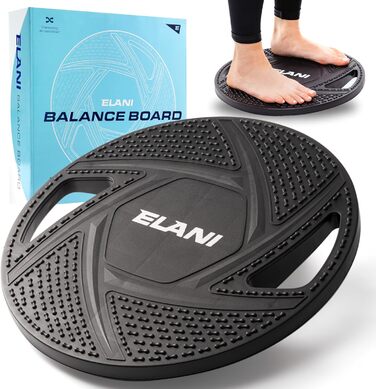ELANI Балансборд для дорослих та дітей | Фізіотерапія, тренування координації та глибоких м'язів | ELANI