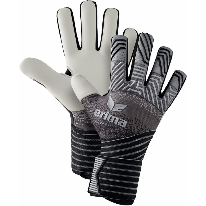 Воротарські рукавички Erima Flex Rd Pro 12, чорні/сірі/білі