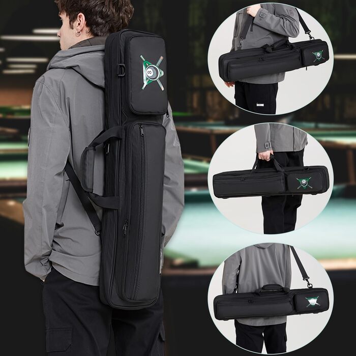 Водонепроникний футляр для більярдних київ 4X4: містка сумка для 4 частин та 4 насадок