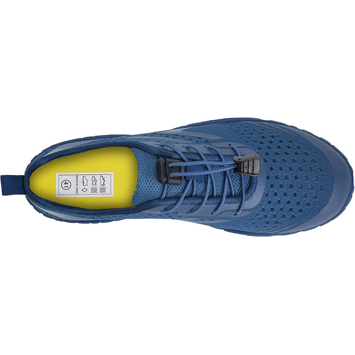 Шкарпетки для плавання IceUnicorn: шкарпетки для басейну, аквашузи, шкарпетки для серфінгу, швидковисихаючі, для жінок та чоловіків, білі, помаранчеві (39 EU, темно-синій)