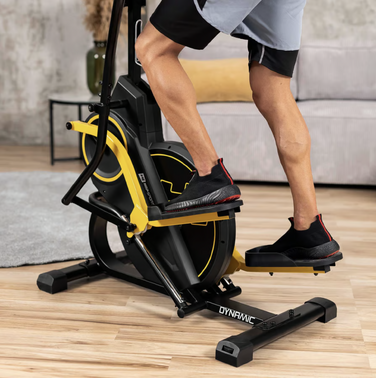 Орбітрек магнітний Hop-Sport HS-450B Dynamic чорно-жовтий