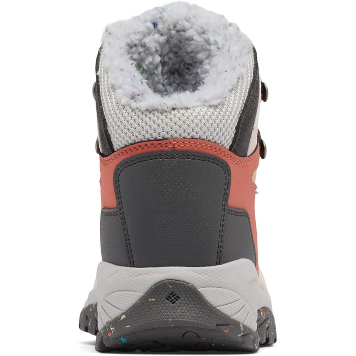 Жіночі трекінгові черевики Columbia Newton Ridge Plus Omni Heat (42 EU, Помаранчевий/Темний сірий)