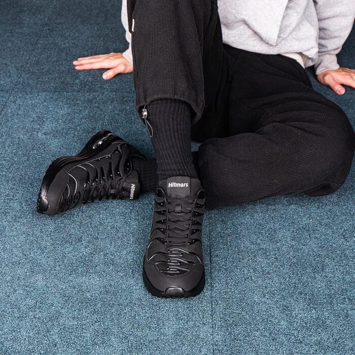 Кросівки для бігу Hitmars: чоловічі та жіночі, спортивні, тенісні, фітнес, бігові. Легкі, чорні, розміри EU 36-48