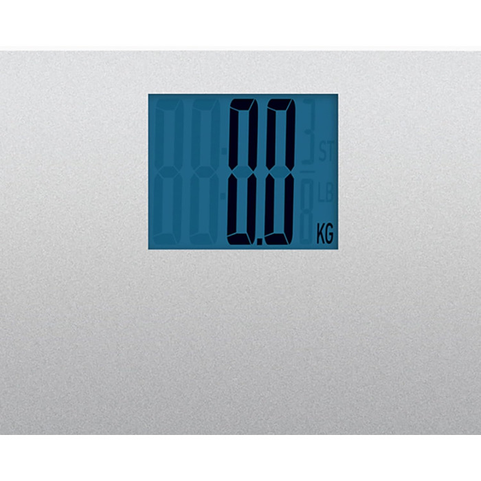 Електронна вага Salter 9075 Premium Max 250 кг, велика платформа, LCD дисплей, для ванної, підходить для твердих підлог і килимів, батарейки в комплекті, срібляста