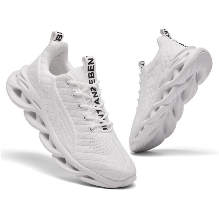 Жіночі кросівки для бігу та фітнесу Adidas (37 EU, білі) - дихаючі, легкі для спорту та прогулянок