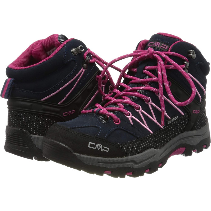 CMP Rigel Mid - Трекінгові черевики для дітей та дорослих, блакитні, 33 EU