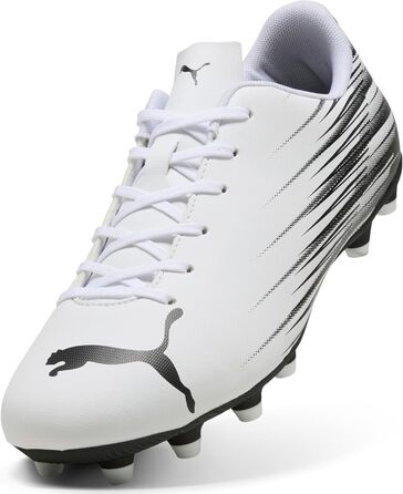 Кросівки футбольні PUMA Attacanto Firm для штучного покриття, 42 EU, білий/чорний