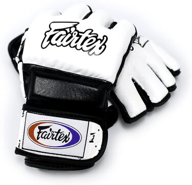 Боксерські рукавички Fairtex MMA Super Sparring FGV17, білі/чорні, XL