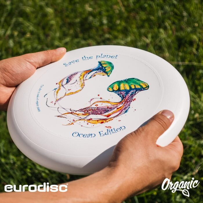 Фрісбі Eurodisc Ocean Profi Ultimate 175г - професійний спортивний диск для змагань, екологічний, дальність польоту понад 100м