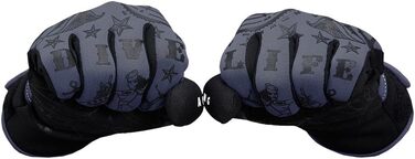 Рукавички для дайвінгу Aqualung Admiral III, чорні / сірі, XS