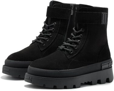 Зимові черевики D.Franklin для жінок - модель all track - Комфортні та універсальні, повсякденний стиль (38 EU, Чорний 85)