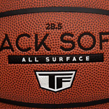 Баскетбольний м'яч Spalding Tack-Soft 2022 для залу та вулиці, розмір 6 (28.5 дюйма), середній, для тренувань