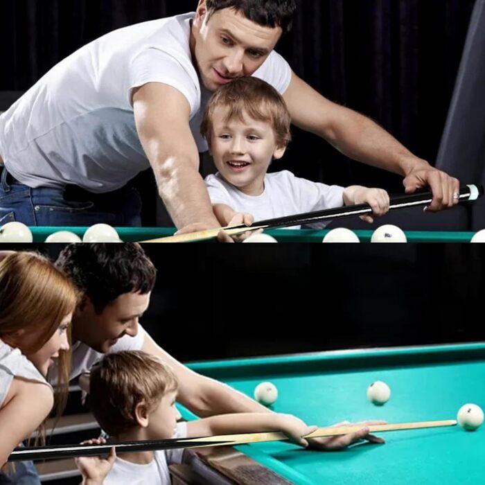 Біліардна кість для більярду JX, 58 дюймів, 18 Oz, канадський клен, набір 2 шт.