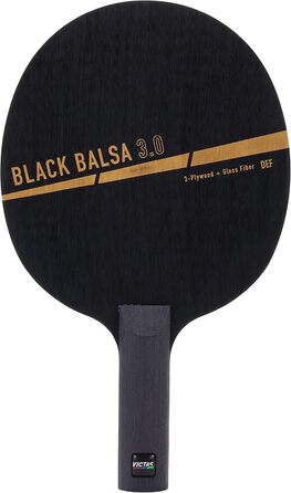 Основа для настільного тенісу VICTAS Holz Black Balsa 3.0, легка дерев'яна