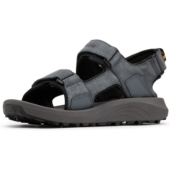 Columbia Trailstorm Hiker 3 Strap – Трекінгові сандалі чоловічі, 45 EU, Сірий Graphite/Black