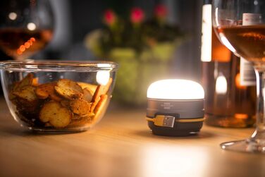 Брененштуль ОЛІ 0300 А: LED кемпінговий ліхтар з акумулятором, USB-Powerbank, SOS та Blink функціями