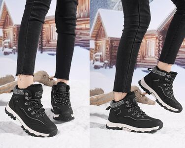 Чобітки зимові жіночі ARRIГО BELLO - зимові черевики, робочі чобітки, для роботи та хобі, 36-41, чорний