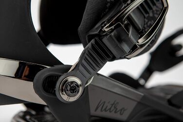Жіноча сноубордична кріплення Nitro Poison 2020 All Mountain Freeride, чорна