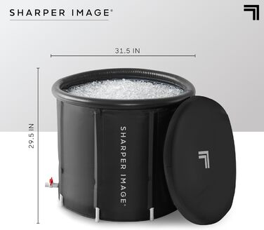 Портативна крижана ванна для холодної терапії, складана ванна для реабілітації після тренувань та зняття стресу, льодяна ванна для повного занурення тіла