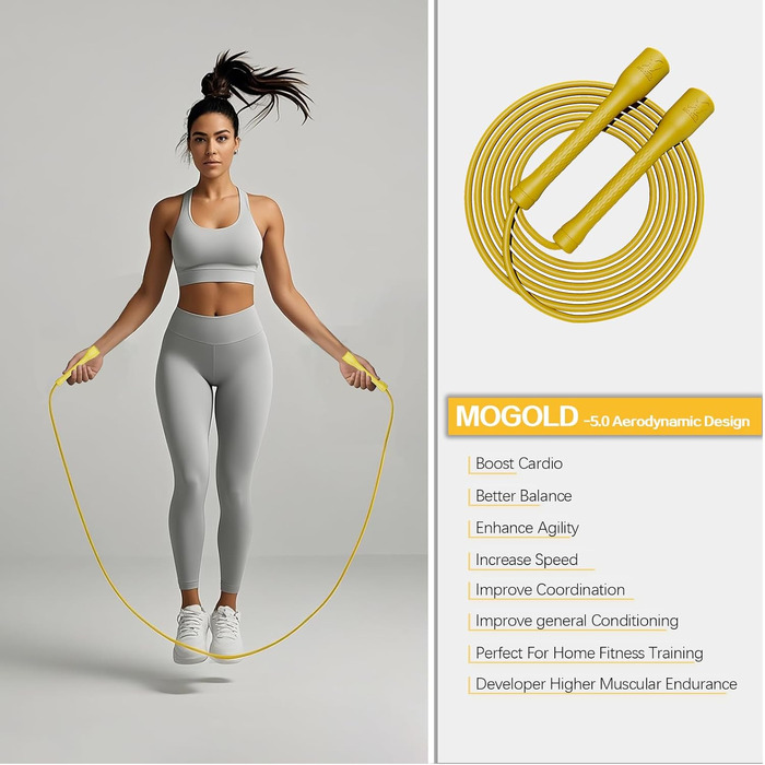 Стрибкове канат Springseil: 300 см, ПВХ-канат з бавовняним ядром, ергономічні ручки, регульована довжина, чорний