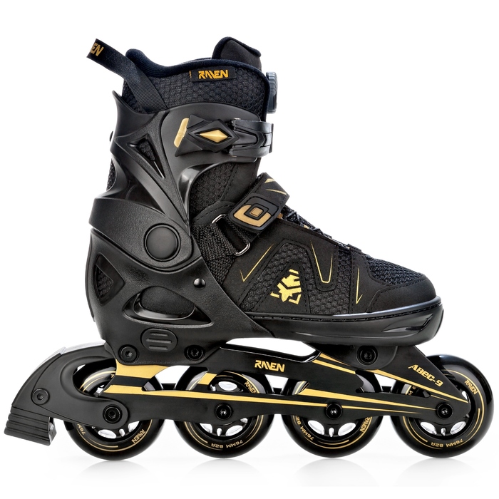Регульовані ролики RAVEN Pulse PRO Gold FitGo (розміри 40-43)