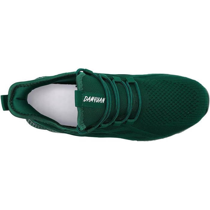 Чоловічі спортивні кросівки для бігу, тенісу, занять фітнесу та прогулянок. Легкі, дихаючі, темно-зелені (42 EU)