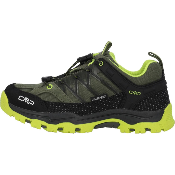CMP Rigel Low Trekking Shoes Wp - Дитячі трекінгові черевики (40 EU, Kaki Acido)