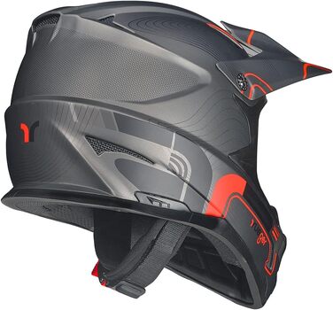 Шолом RXD-9001 для даунхіллу, BMX, MTB, ендуро, фрірайду, матовий чорний, розмір XS (53-54 см)